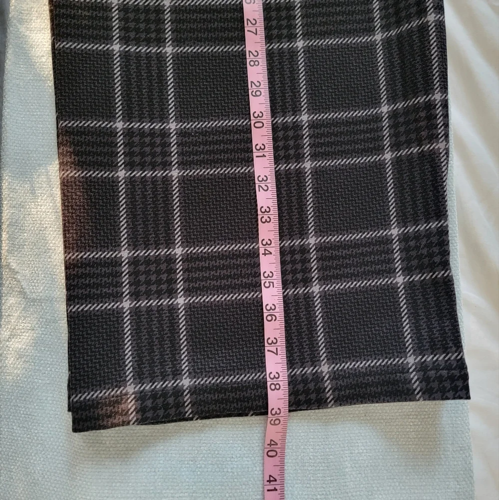 Torrid Plaid Wide Leg Pants in Black and gray - Picture 7 of 8